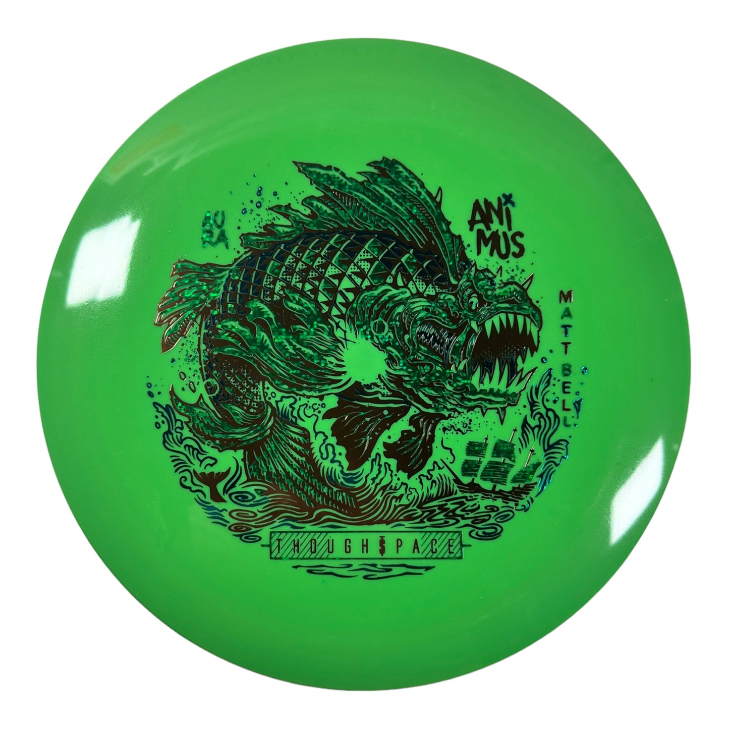 Thought Space Athletics Animus | Aura | Green/Bronze 173g (Matt Bell) Disc Golf