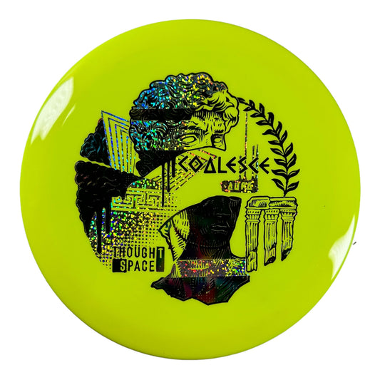 Thought Space Athletics Coalesce | Aura | Yellow/Rainbow 169g Disc Golf