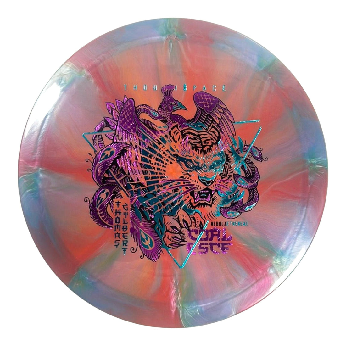 Thought Space Athletics Coalesce | Nebula Ethereal | Purple/Purple 174g (Thomas Gilbert) Disc Golf