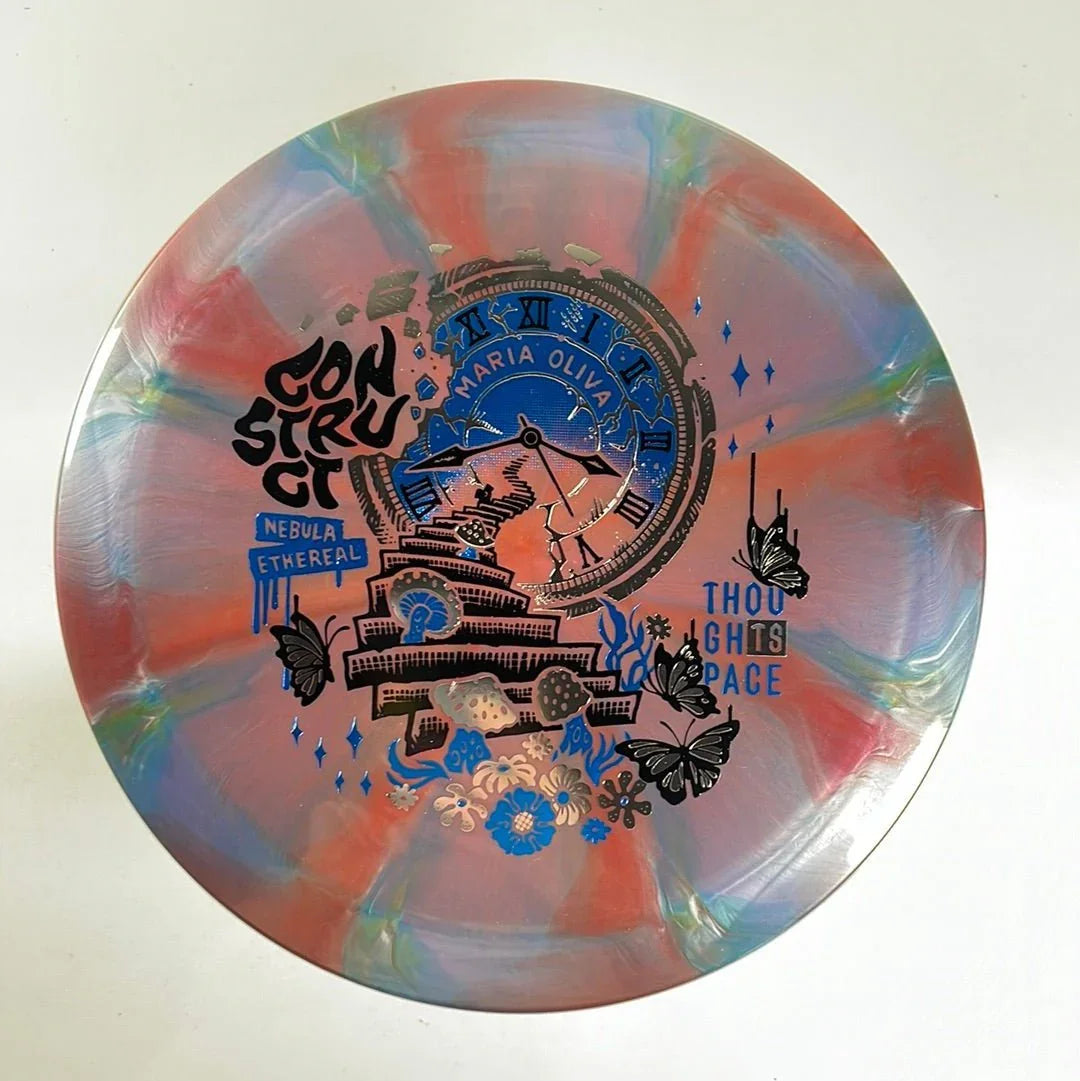 Thought Space Athletics Construct | Nebula Ethereal | Purple/Blue 169g (Maria Oliva) Disc Golf