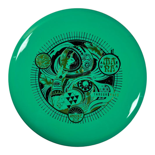 Thought Space Athletics Mana | Aura | Green/Green 177g (Zoe Andyke) Disc Golf