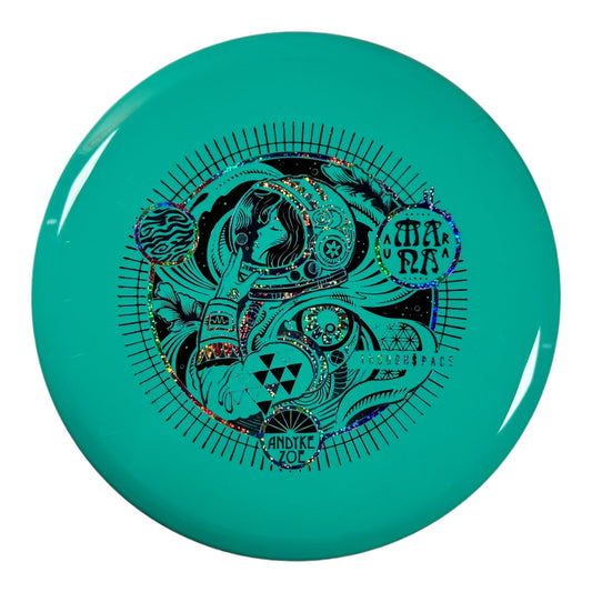 Thought Space Athletics Mana | Aura | Green/Rainbow 176g (Zoe Andyke) Disc Golf