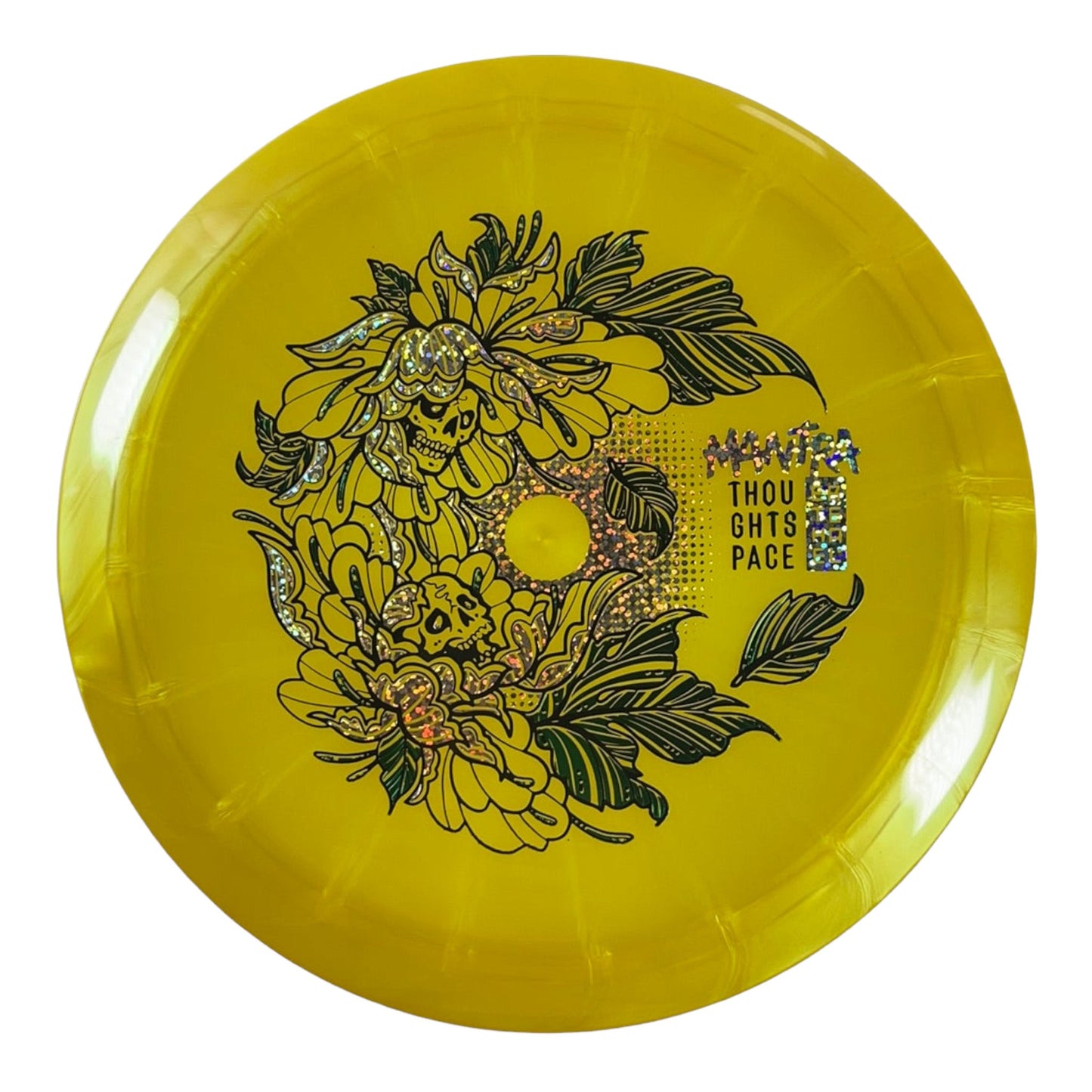 Thought Space Athletics Mantra | Ethereal | Yellow/Green 173g Disc Golf
