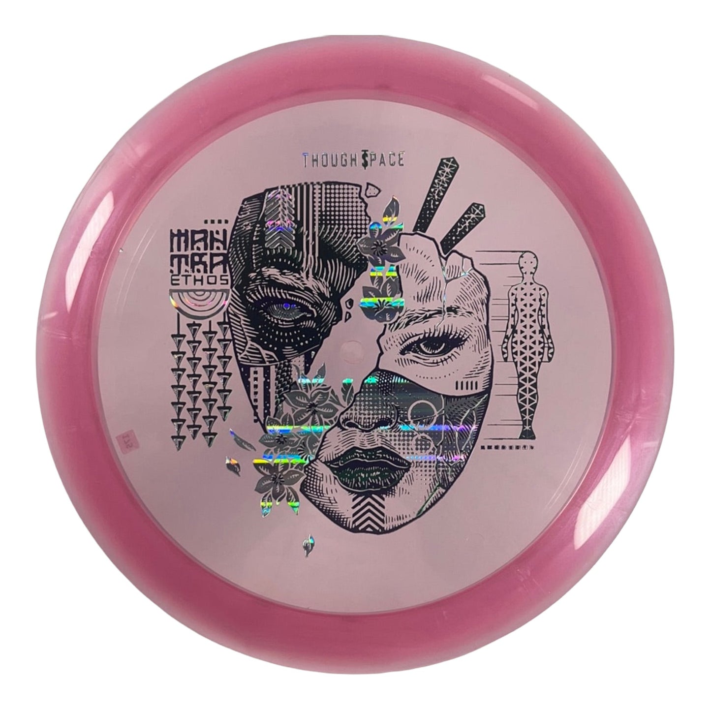 Thought Space Athletics Mantra | Ethos | Pink/Holo 175g Disc Golf