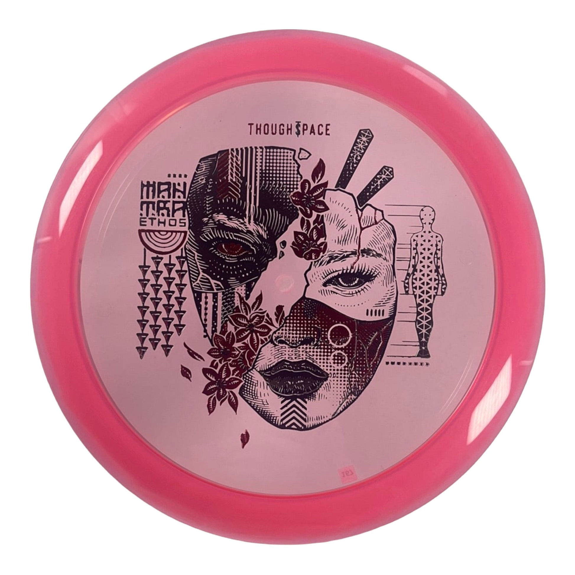 Thought Space Athletics Mantra | Ethos | Pink/Red 167g Disc Golf