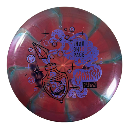 Thought Space Athletics Mantra | Nebula Ethereal | Red/Purple 175g Disc Golf