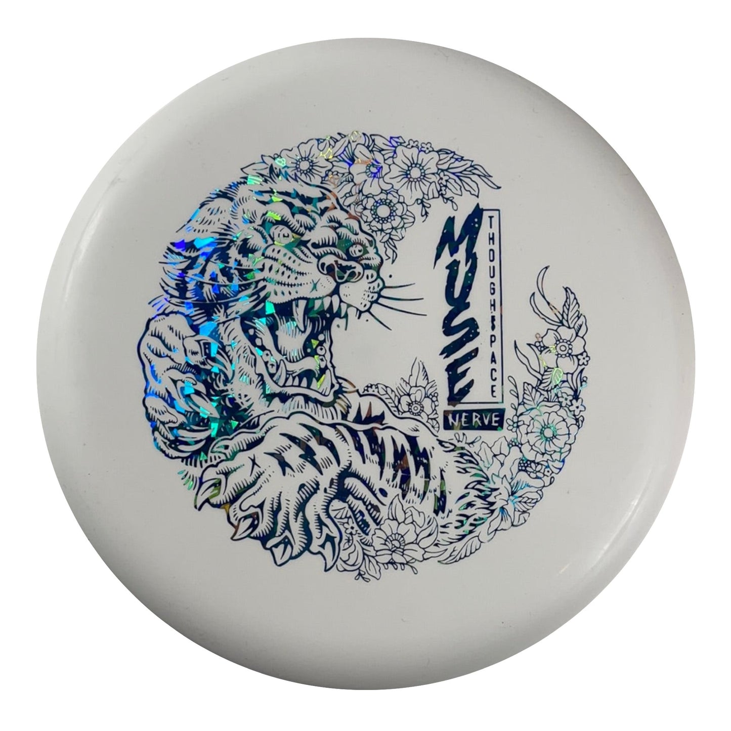 Thought Space Athletics Muse | Nerve | White/Blue Holo 172g Disc Golf