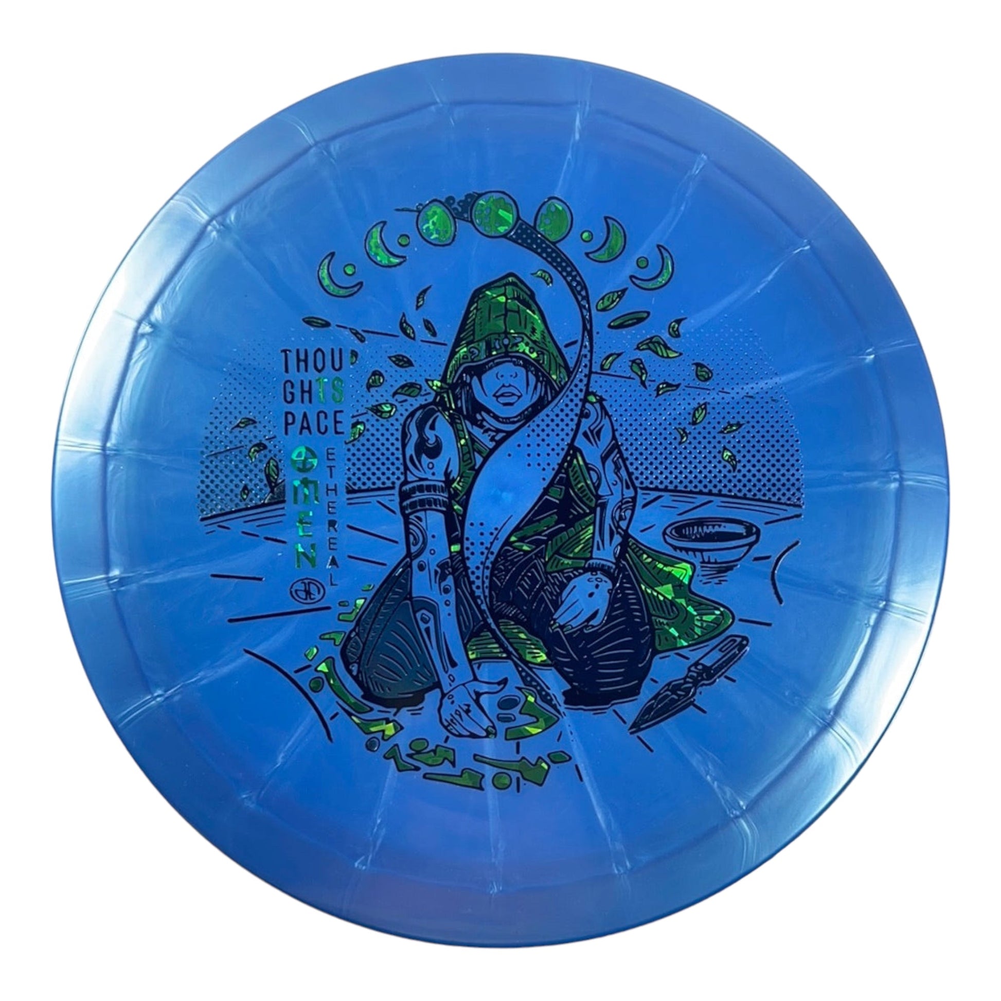 Thought Space Athletics Omen | Ethereal | Blue/Green 167g Disc Golf