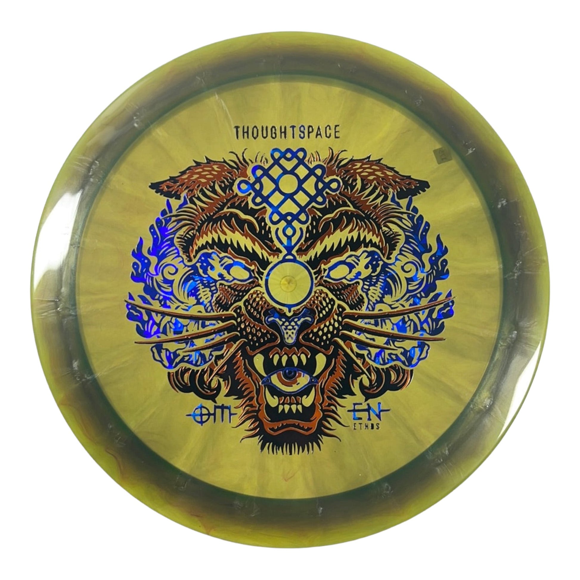 Thought Space Athletics Omen | Ethos | Green/Blue 175g Disc Golf