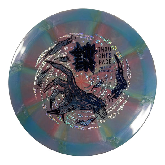 Thought Space Athletics Omen | Nebula Ethereal | Blue/Blue 169g Disc Golf