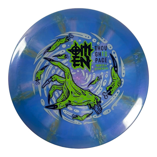 Thought Space Athletics Omen | Nebula Ethereal | Blue/Green 174g Disc Golf