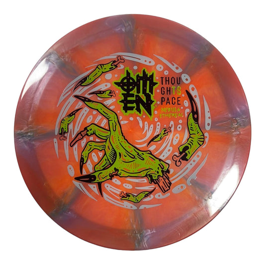 Thought Space Athletics Omen | Nebula Ethereal | Pink/Green 174g Disc Golf