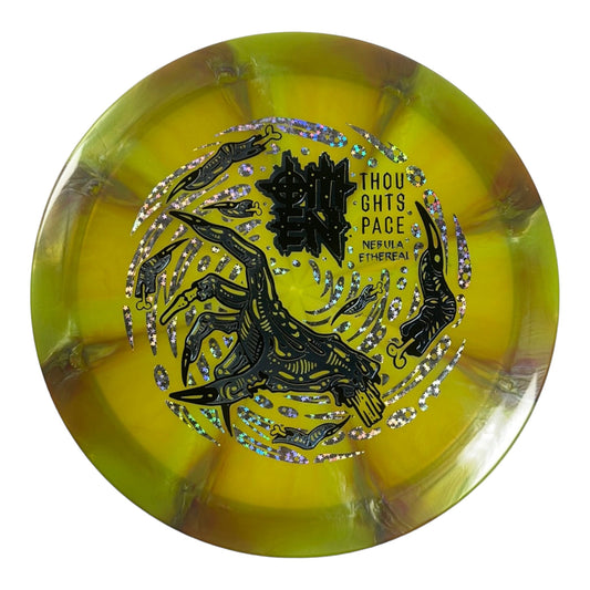 Thought Space Athletics Omen | Nebula Ethereal | Yellow/Blue 169g Disc Golf