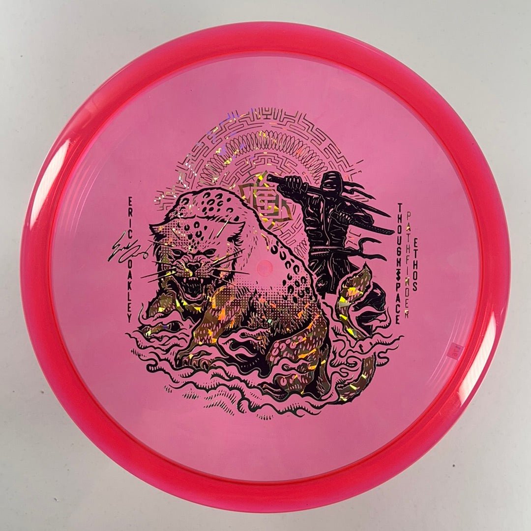 Thought Space Athletics Pathfinder | Ethos | Red/Green 176g (Eric Oakley) Disc Golf
