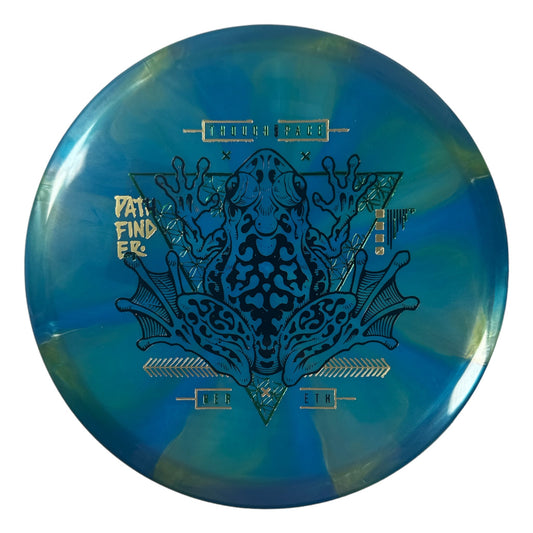 Thought Space Athletics Pathfinder | Nebula Ethereal | Blue/Green 177g Disc Golf