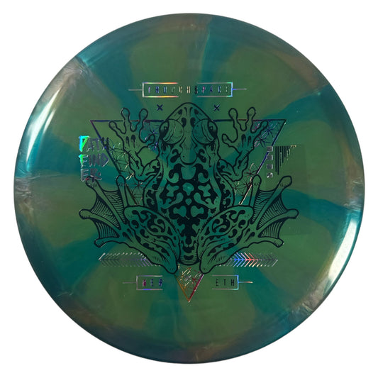Thought Space Athletics Pathfinder | Nebula Ethereal | Green/Rainbow 176g Disc Golf