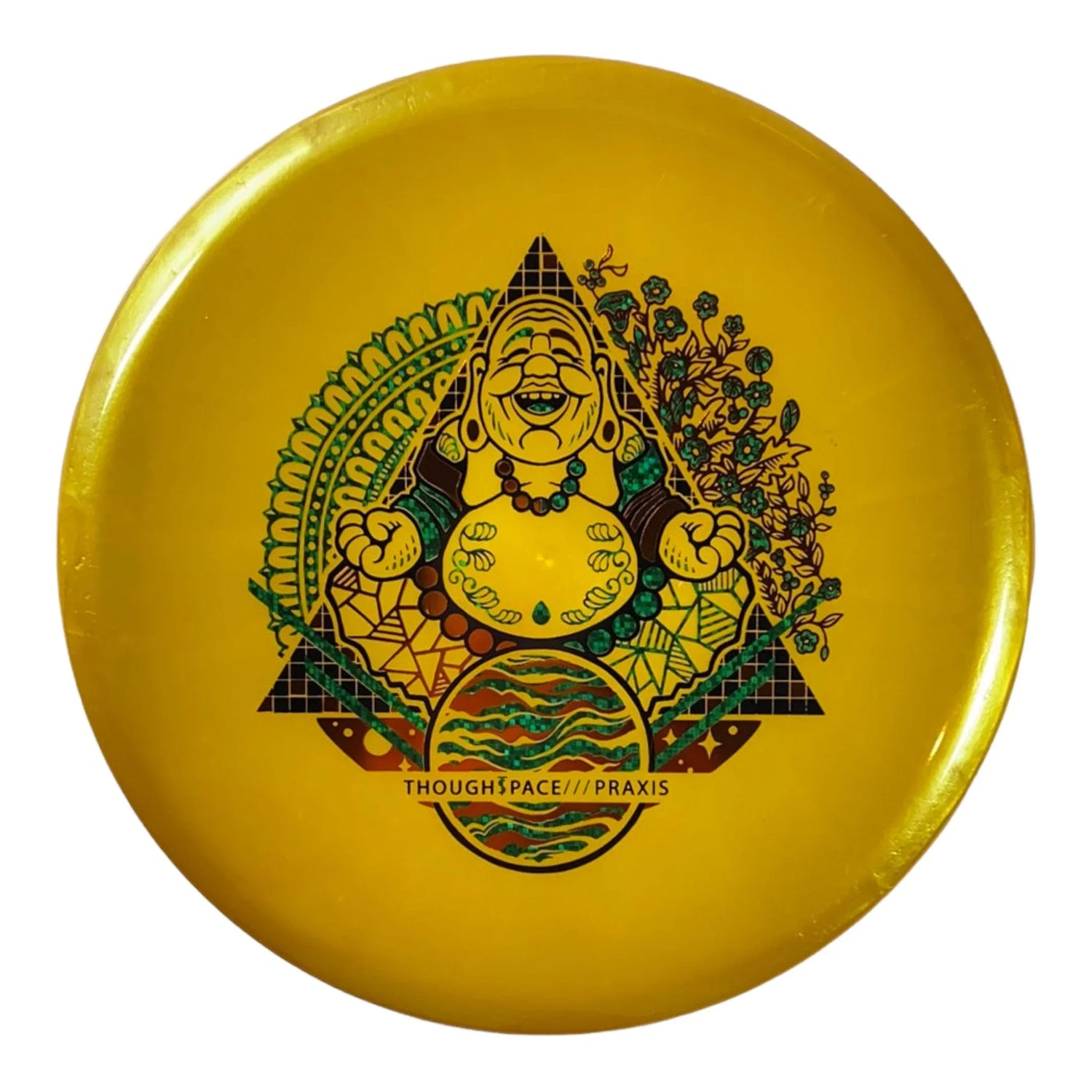 Thought Space Athletics Praxis | Ethereal | Yellow/Green 172 - 174g Disc Golf