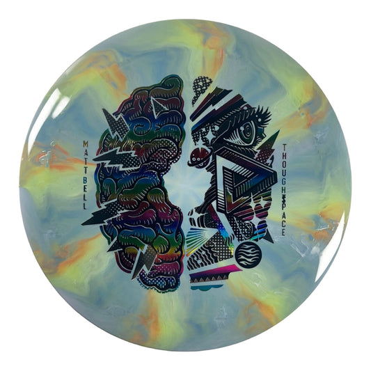 Thought Space Athletics Synapse | Nebula Aura | Blue/Rainbow 169g (Matt Bell) Disc Golf