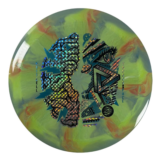 Thought Space Athletics Synapse | Nebula Aura | Green/Holo 169g (Matt Bell) Disc Golf