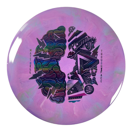 Thought Space Athletics Synapse | Nebula Aura | Purple/Rainbow 168g (Matt Bell) Disc Golf