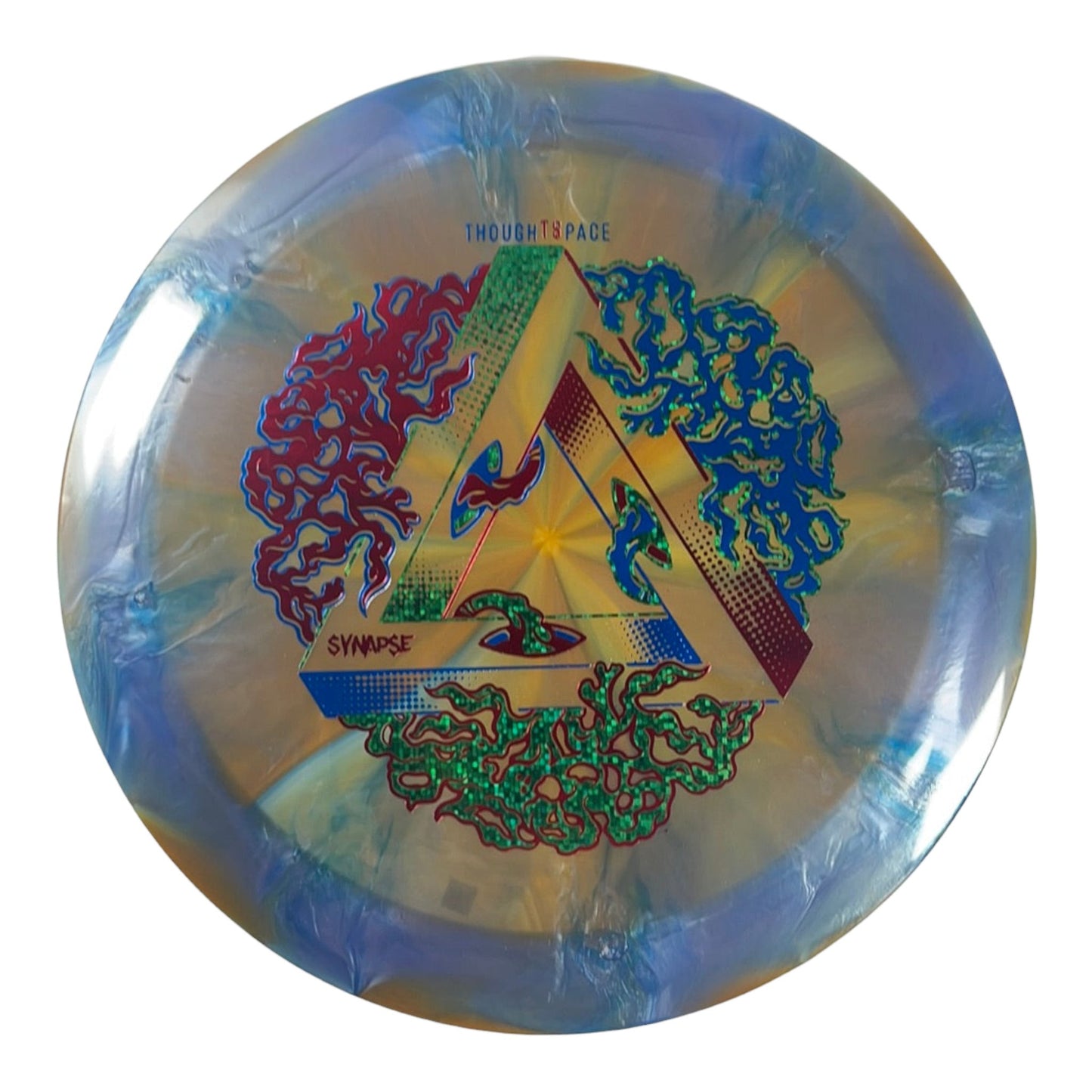 Thought Space Athletics Synapse | Nebula Ethereal | Grey/Red 167g Disc Golf