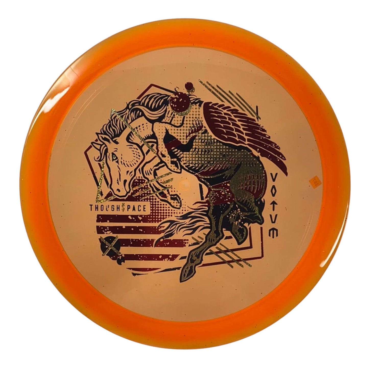 Thought Space Athletics Votum | Ethos | Orange/Red 167g Disc Golf