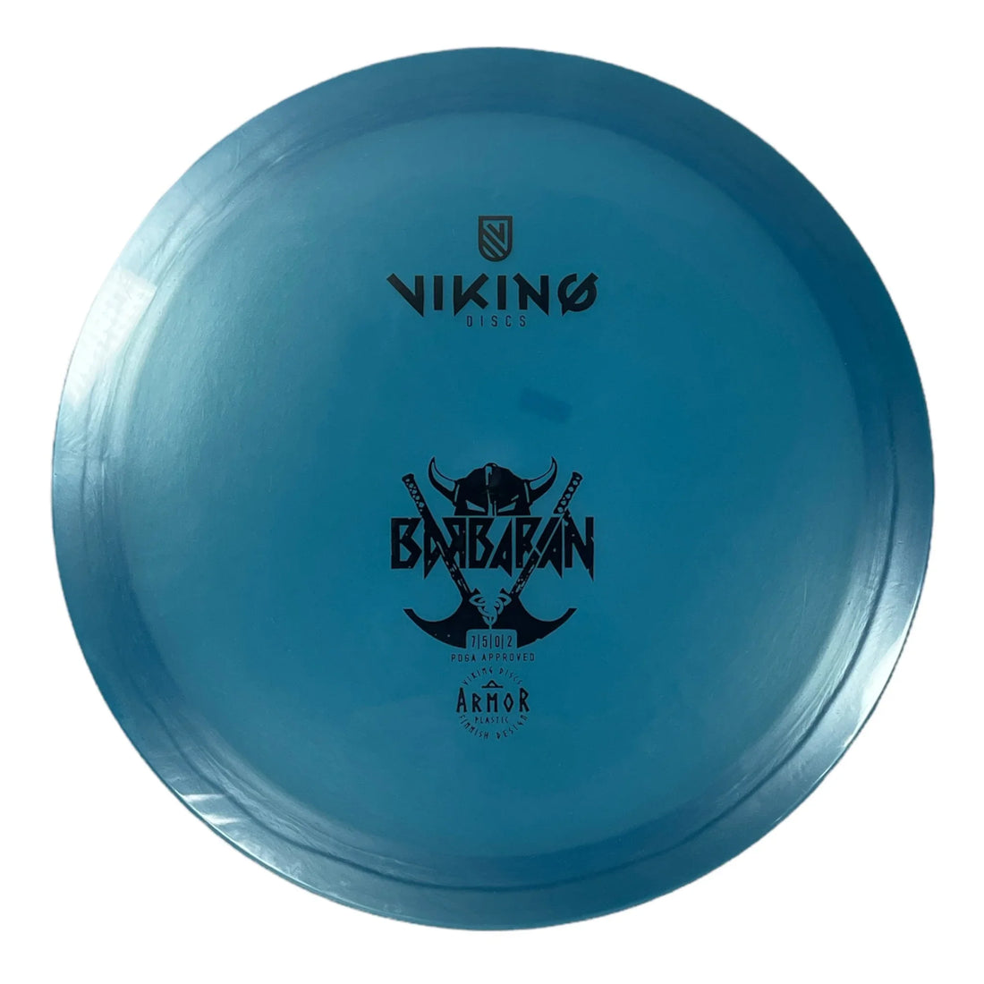 Viking Discs Barbarian | Armor | Blue/Silver 173 - 177g Disc Golf
