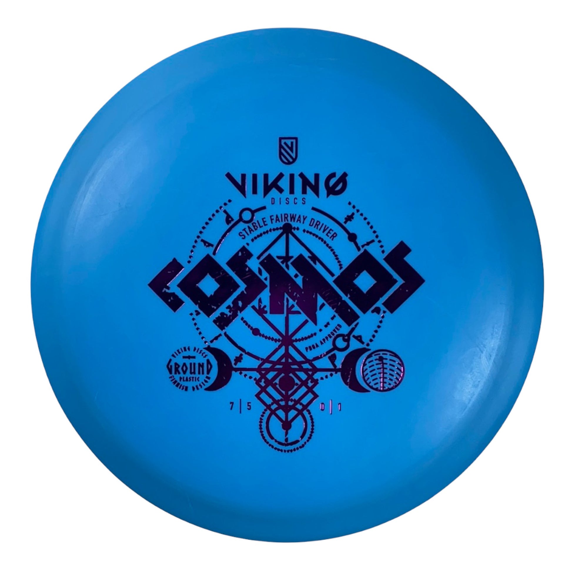 Viking Discs Cosmos | Ground | Blue/Pink 168-170g Disc Golf