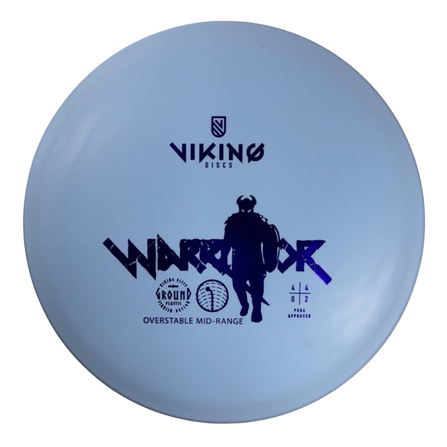 Viking Discs Nordic Warrior | Ground | Blue/Blue 168-172g Disc Golf