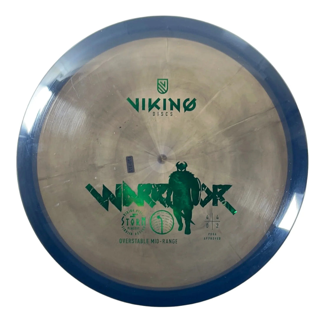 Viking Discs Nordic Warrior | Storm | Black/Green 171 - 175g Disc Golf