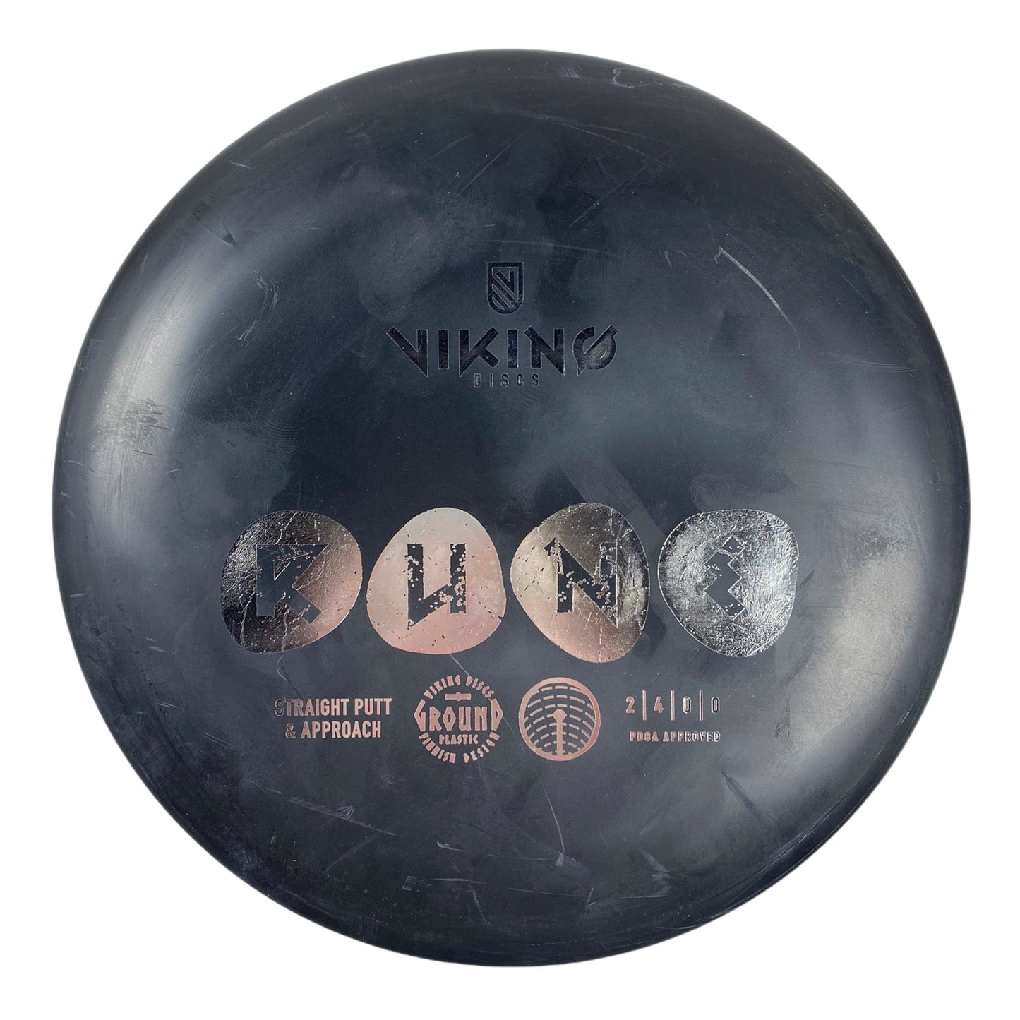 Viking Discs Rune | Ground | Black/Silver 172-177g Disc Golf
