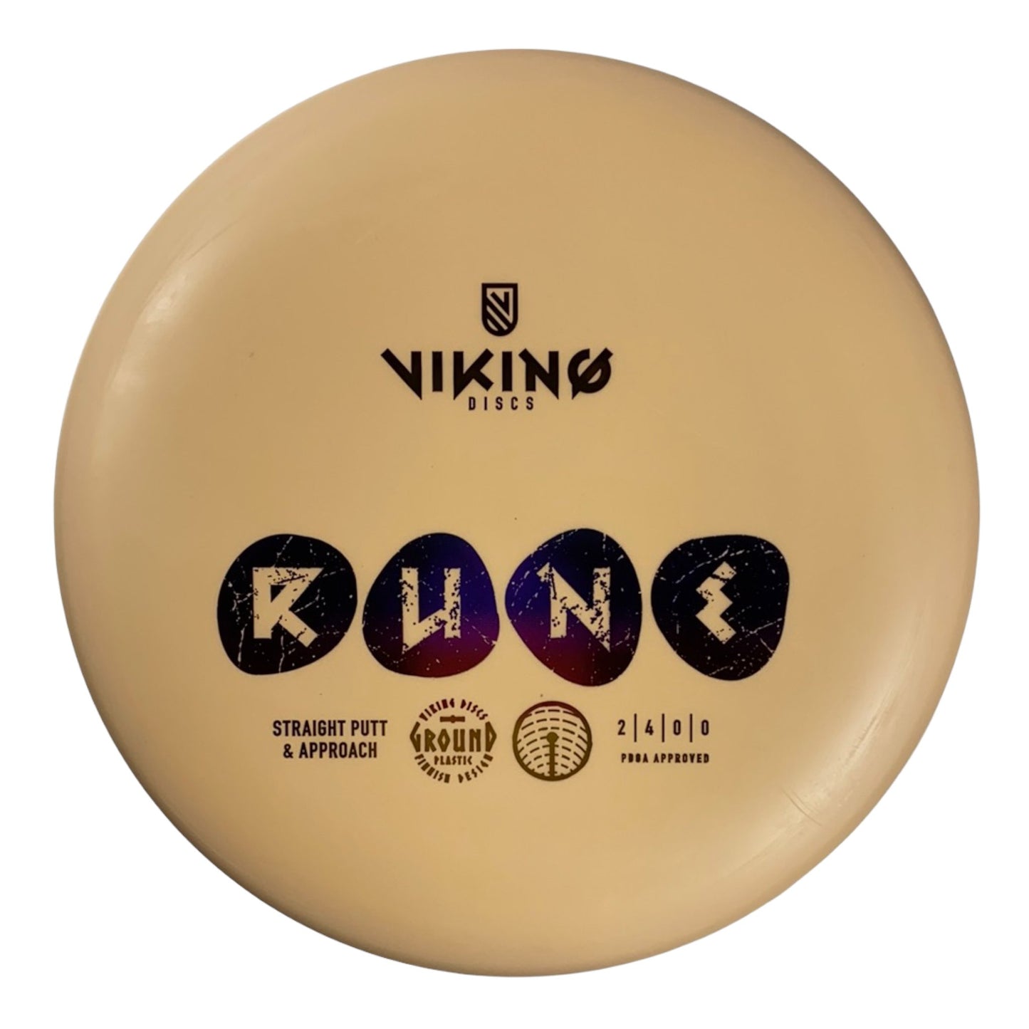 Viking Discs Rune | Ground | Orange/Rainbow 174-176g Disc Golf