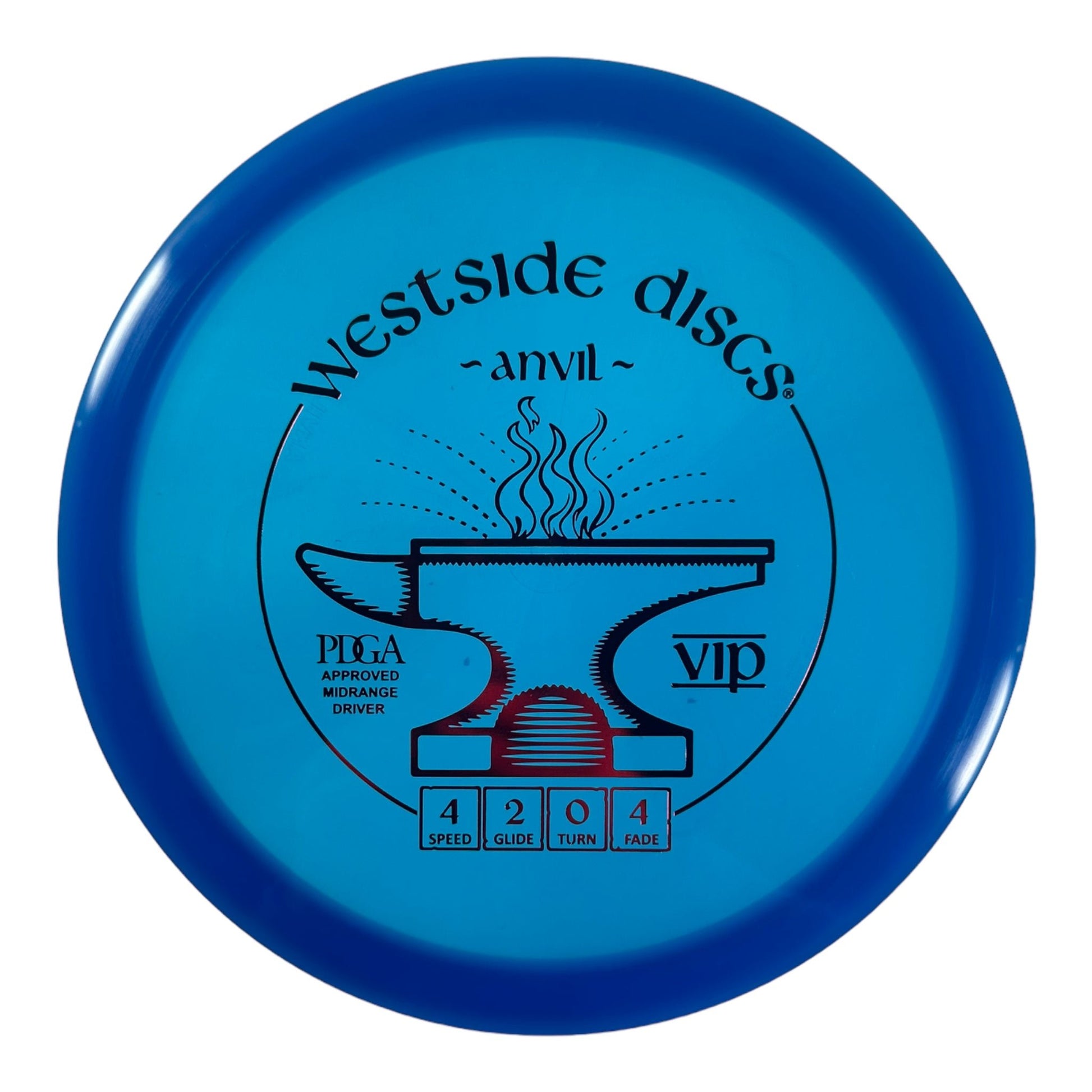 Westside Discs Anvil | VIP | Blue/Red 174g Disc Golf
