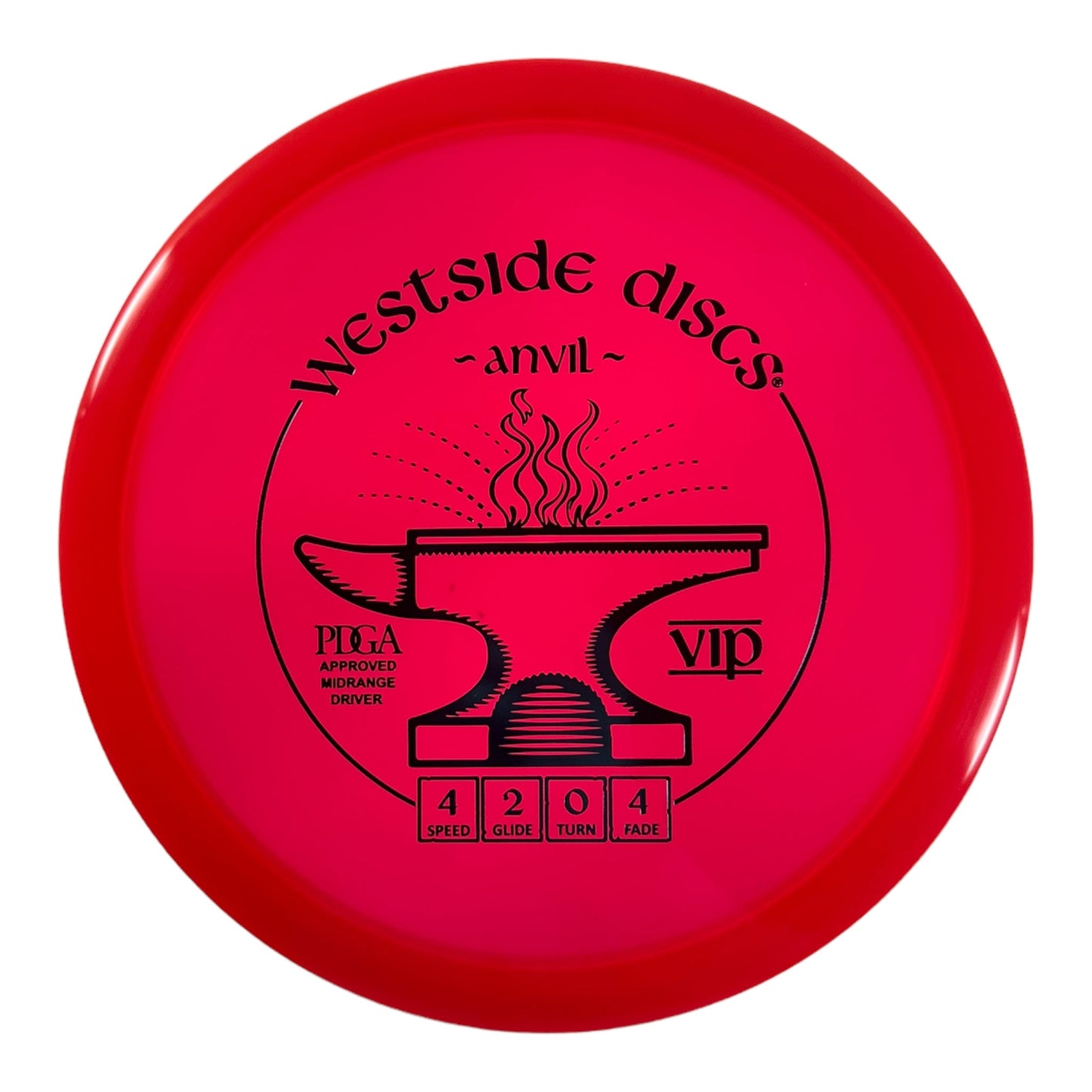Westside Discs Anvil | VIP | Red/Blue 174g Disc Golf