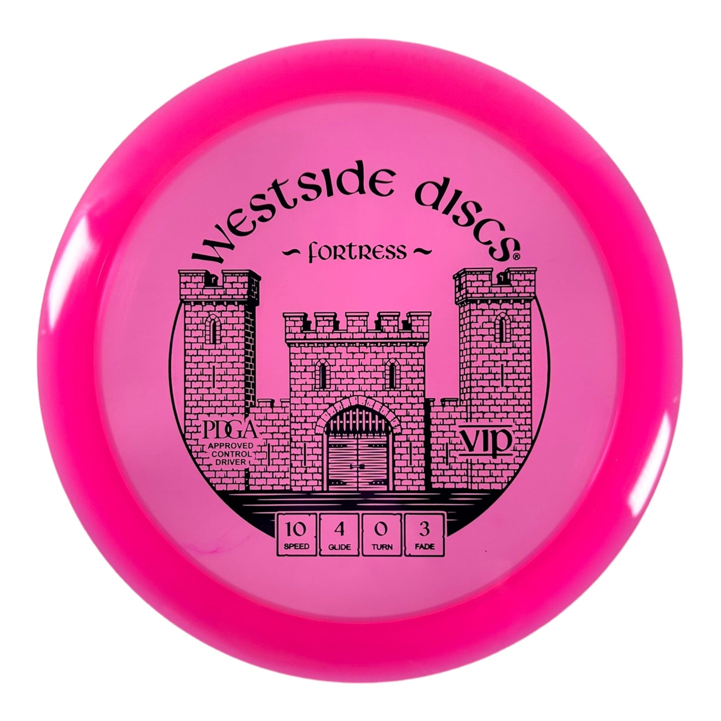 Westside Discs Fortress | VIP | Pink/Purple 173-174g Disc Golf