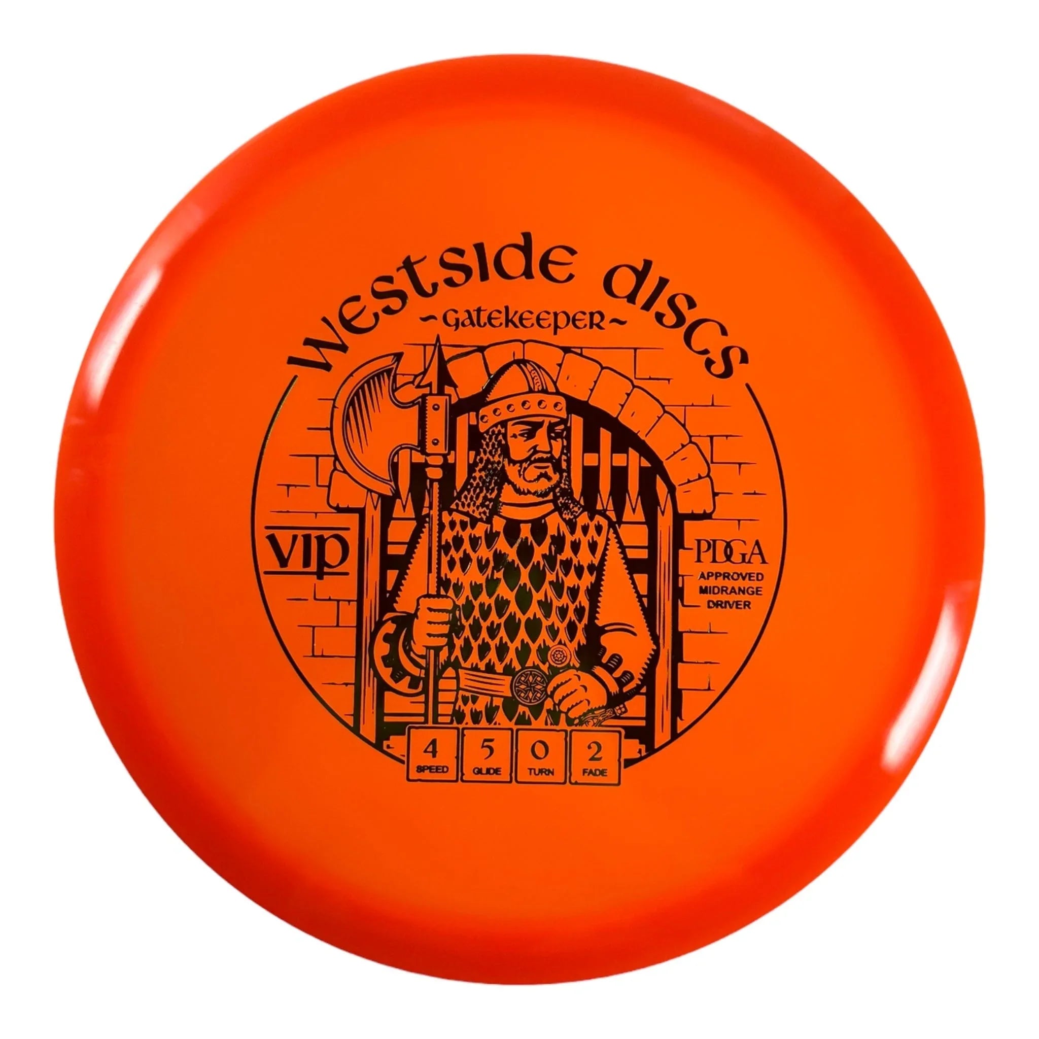 Westside Discs Gatekeeper | VIP | Orange/Green 175g Disc Golf
