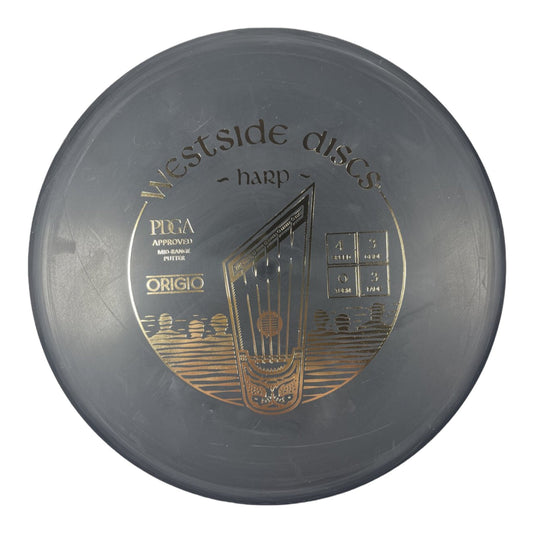 Westside Discs Harp | Origio | Black/Gold 174g Disc Golf