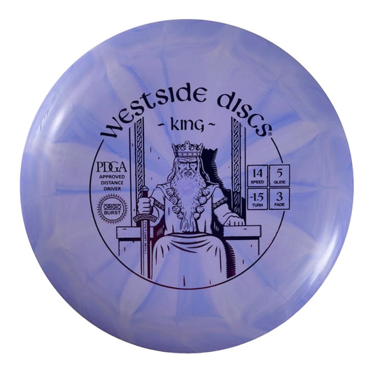 Westside Discs King | Origio Burst | Blue/Pink 173g Disc Golf