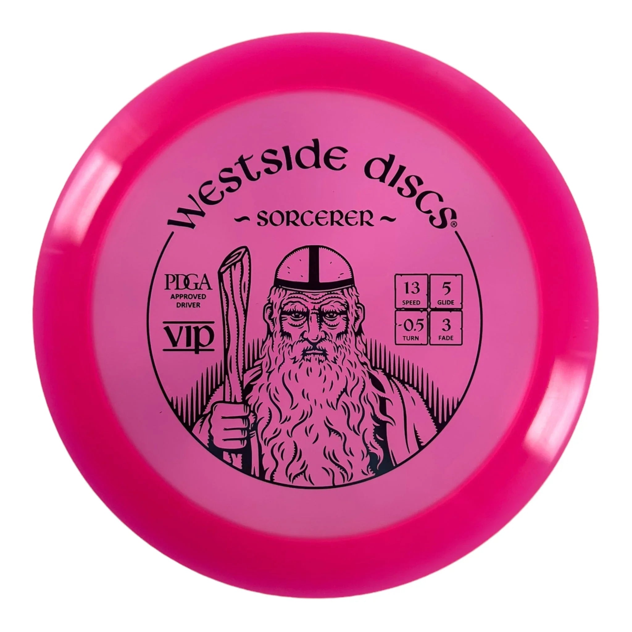 Westside Discs Sorcerer | VIP | Pink/Blue 173g Disc Golf