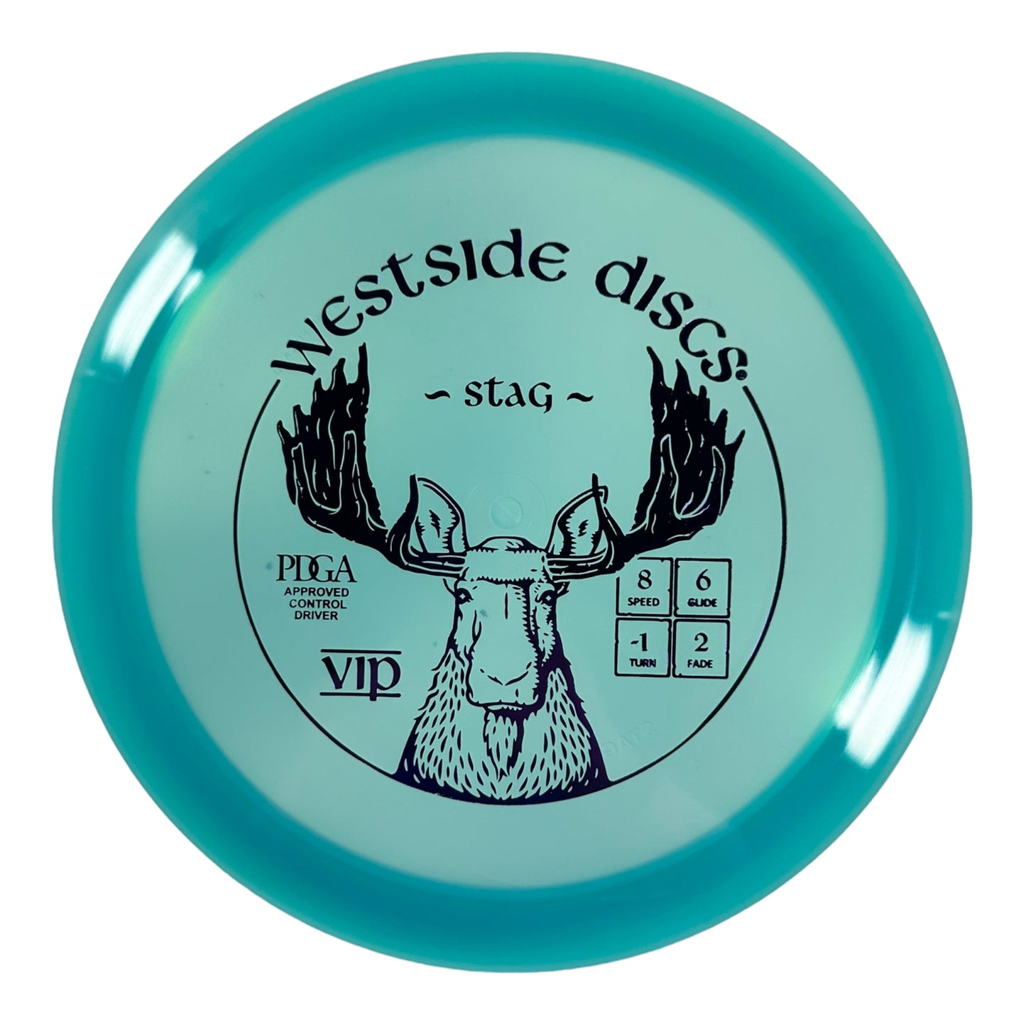 Westside Discs Stag | VIP | Blue/Purple 175g Disc Golf