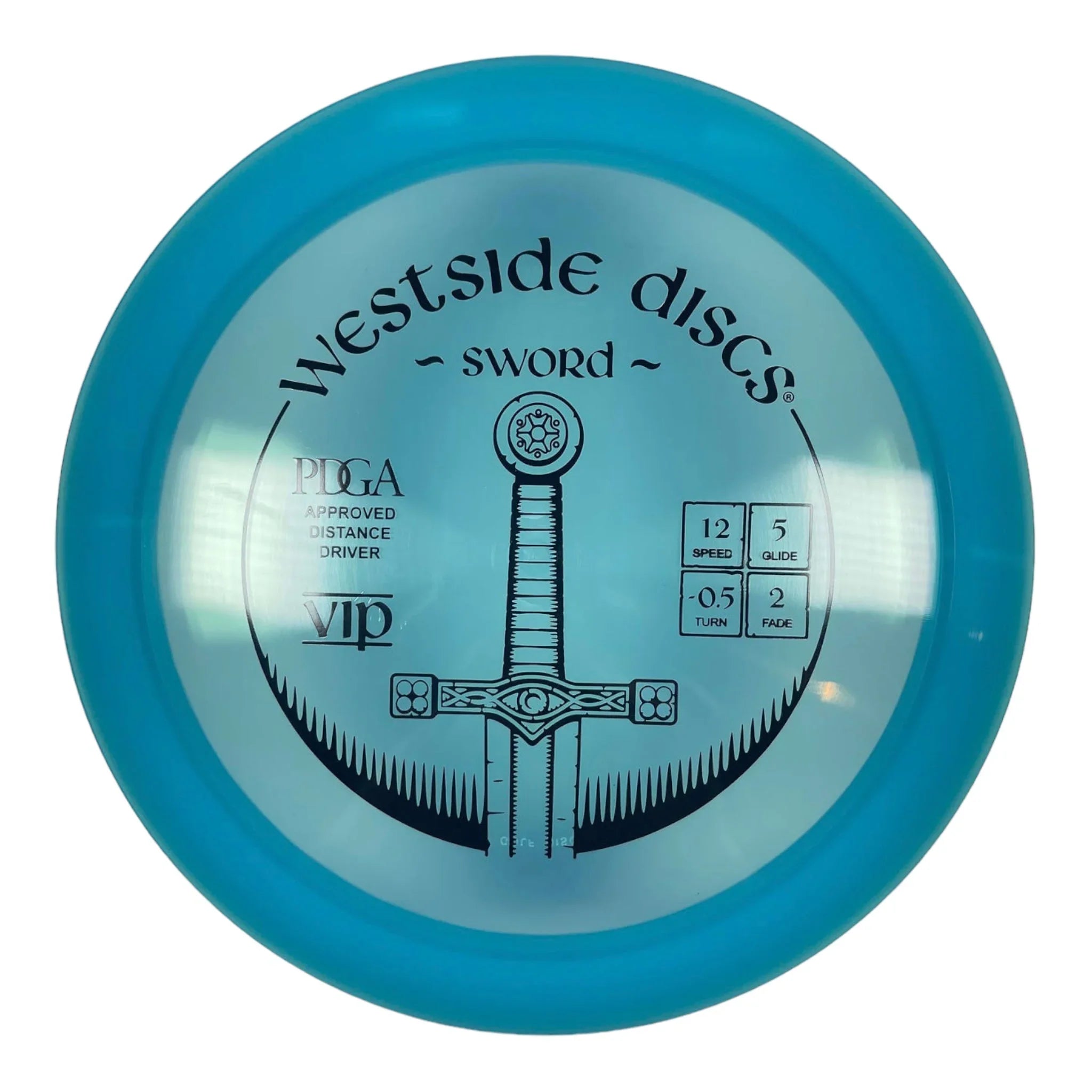 Westside Discs Sword | VIP | Blue/Black 171 - 172g Disc Golf