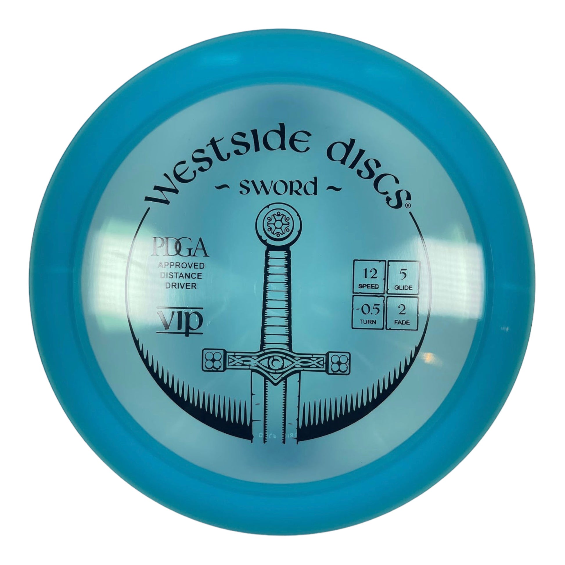 Westside Discs Sword | VIP | Blue/Black Disc Golf