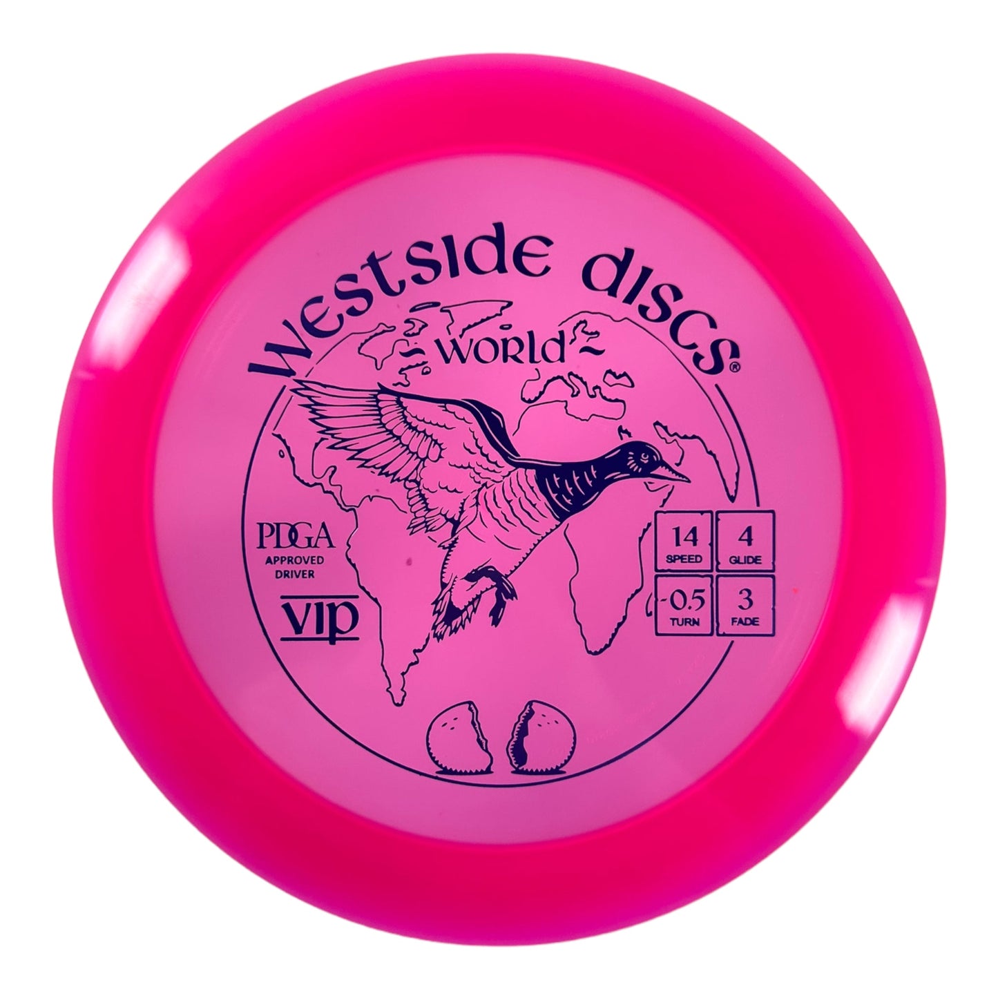 Westside Discs World | VIP | Pink/Purple 176g Disc Golf
