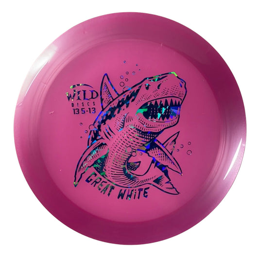 Wild Discs Great White | Lava | Pink/Holo 172g Disc Golf