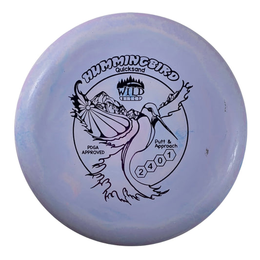 Wild Discs Hummingbird | Quicksand | Purple/Purple 171g Disc Golf
