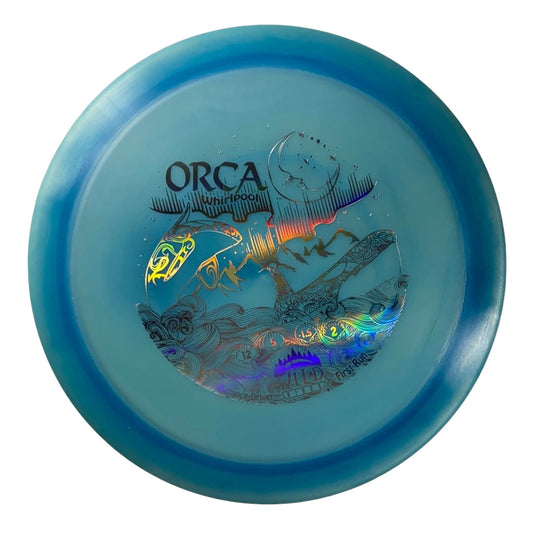 Wild Discs Orca | Whirlpool | Blue/Holo 175g Disc Golf