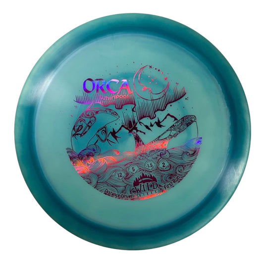 Wild Discs Orca | Whirlpool | Blue/Pink 175g Disc Golf
