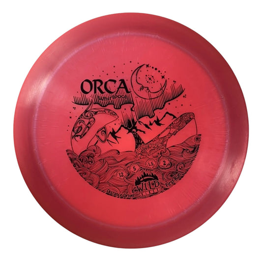 Wild Discs Orca | Whirlpool | Pink/Black 173g Disc Golf