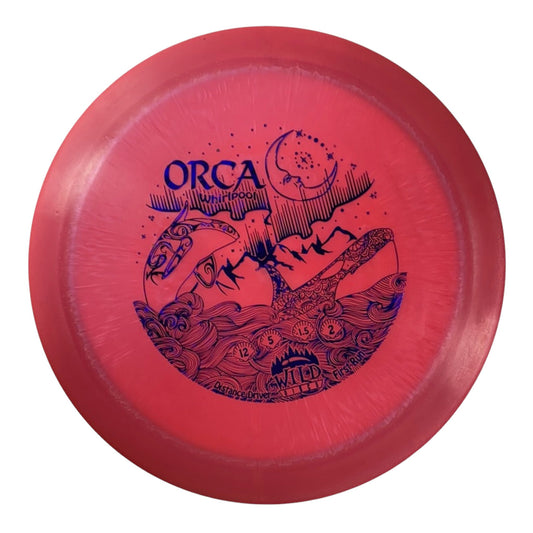 Wild Discs Orca | Whirlpool | Pink/Blue 173g Disc Golf