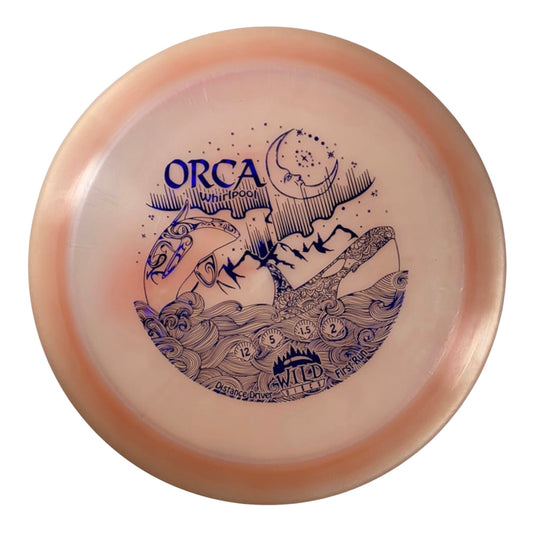 Wild Discs Orca | Whirlpool | Pink/Blue 175g Disc Golf